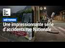 Méteren : une inquiétante série d'accidents rue Nationale