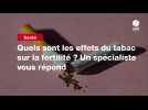 VIDEO. Santé. Quels sont les effets du tabac sur la fertilité ? Un spécialiste vous répond