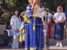 commémoration de la fête de l'indépendance de l'Ukraine à Amiens
