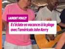 Laurent Voulzy s'éclate en vacances avec l'ancien secrétaire d'état américain John Kerry