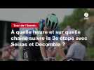 VIDÉO. Tour de l'Avenir. À quelle heure et sur quelle chaîne suivre la 3e étape avec Seixas et Decomble ?