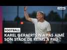 Pau - Stade de Reims : l'après-match avec Karel Geraerts