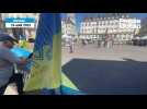 VIDÉO. Les Ukrainiens célèbrent la journée de l'indépendance de leur pays à Nantes