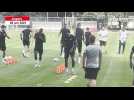 VIDÉO. La nouvelle recrue d'Angers-SCO Labeau Lascary déjà à l'entraînement