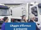 L'Agglo d'Évreux inaugure quatre nouveaux camions-bennes