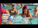 La Petite sirène a nagé avec les enfants à la piscine de Rocroi