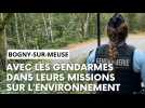 Feux de forêt, dépôts sauvages... On a suivi les gendarmes dans leurs missions pour l'environnement