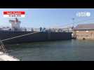 VIDÉO. Au port de Saint-Nazaire, la drague Samuel de Champlain prête pour le toilettage