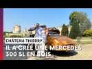 Il a conçu une Mercedes 300 SL en bois... et elle roule !