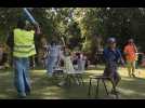 VIDÉO. À Yvré-L'Évêque, un jeu de chaises musicales pour les enfants aux Siestes Teriaki