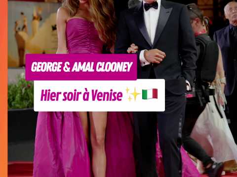 VIDEO : George Clooney et Amal, lgance au r…