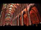 Vidéo, son et lumière avec Luminiscence dans la cathédrale de Strasbourg