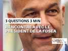 Foire de Châlons : rencontre avec Arnaud Rousseau, président de FNSEA