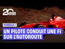 Une F1 sur l'autoroute conduite par « un pilote fantôme »