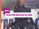 Shy'm en feu, elle donne tout sur scène