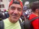 David Dufour avant le départ de l'UTMB : 