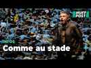 Liam Gallagher n'a pas pu s'empêcher de faire la démo de cette danse à ces fans d'Oasis