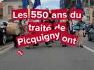 Les 550 ans de la signature du traité de Picquigny ont été célébrés