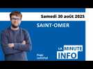 La minute de L'Info de L'Indépendant du samedi 30 août