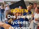Rouen : des jeunes lycéens étrangers accueillis en Normandie