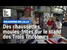 Les Trois Tricoteurs à la Braderie de Lille