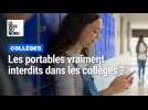 Les portables vraiment interdits dans les collèges ?
