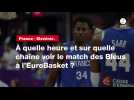 VIDÉO. France - Slovénie. À quelle heure et sur quelle chaîne voir le match des Bleus à l'EuroBasket ?