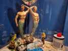 Le duo d'artistes Pierre et Gilles, inspirés par la mer en Normandie