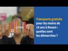 Transports gratuits à Rouen pour les moins de 18 ans