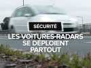 Les voitures-radars se déploient partout en France
