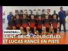 Lucas Rancé et Saint-Brice Courcelles Handball en ordre de marche