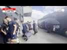 VIDÉO. RC Vannes - Toulouse : revivez l'arrivée des Bretons au Roudourou pour leur match amical