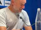 Benoit Tavenot, entraîneur du SC Bastia, avant le match de ce vendredi 22 août, au Mans
