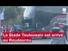 VIDÉO. RCV - Stade Toulousain : revivez l'arrivée des Toulousains