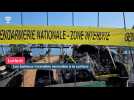 A Lorient, les bateaux incendiés quai Eric Tabarly remontés à la surface