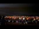 VIDÉO. Le spectacle Skedanoz, les nuits scintillantes des mégalithes illumine les menhirs de Carnac