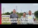 Il lui sauve la vie avec un massage cardiaque