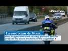 Un conducteur avec 3,4 g d'alcool dans le sang, parcourt 600 km avec son fils et une bouteille entre les jambes