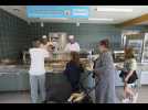Inauguration du nouveau restaurant scolaire du collège Sévigné à Roubaix