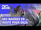 Une nouvelle flottille est en route pour Gaza avec Greta Thunberg à bord