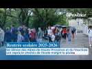 Les élèves des Alpes-de-Haute-Provence et du Vaucluse ont fait leur rentrée malgré la pluie