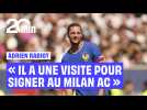 « Rabiot a une visite médicale pour signer au Milan AC » explique Didier Deschamps