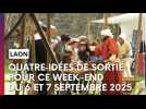 Quatre idées de sortie pour le week-end du 6 et 7 septembre à Laon