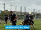 Jamie Ritchie sur le terrain avec l'USAP