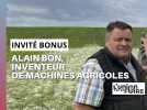 Foire de Châlons : rencontre avec Alain Bon, inventeur d'une machine à arracher les mauvaises herbes