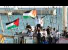 VIDÉO. La flottille d'aide humanitaire à destination de Gaza quitte à nouveau Barcelone
