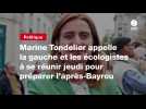 VIDEO. Marine Tondelier appelle la gauche et les écologistes à se réunir jeudi pour préparer l'après-Bayrou