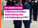 À l'Élysée pour un petit-déj de travail