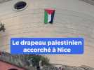 Un drapeau palestinien a été hissé sur la tour Bellanda à Nice