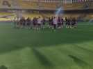 Ambiance avant le déplacement d'Anderlecht à l'AEK Athènes